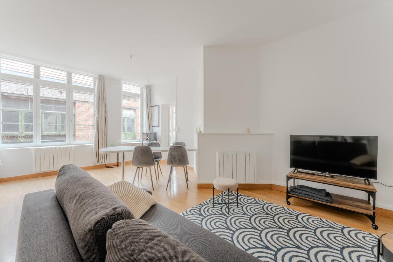 La Bulle Arrageoise - Grand Place - Spacieux - Lumineux - Lit King Size - Wifi - Parking Public Apartment Arras